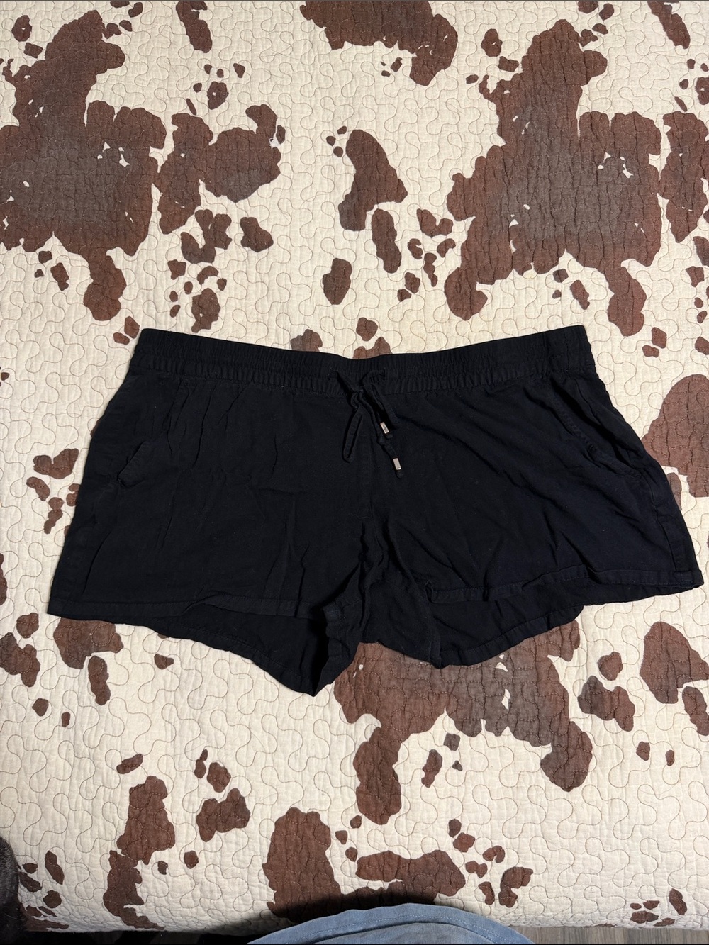 Old Navy Black Elastic Waist Shorts